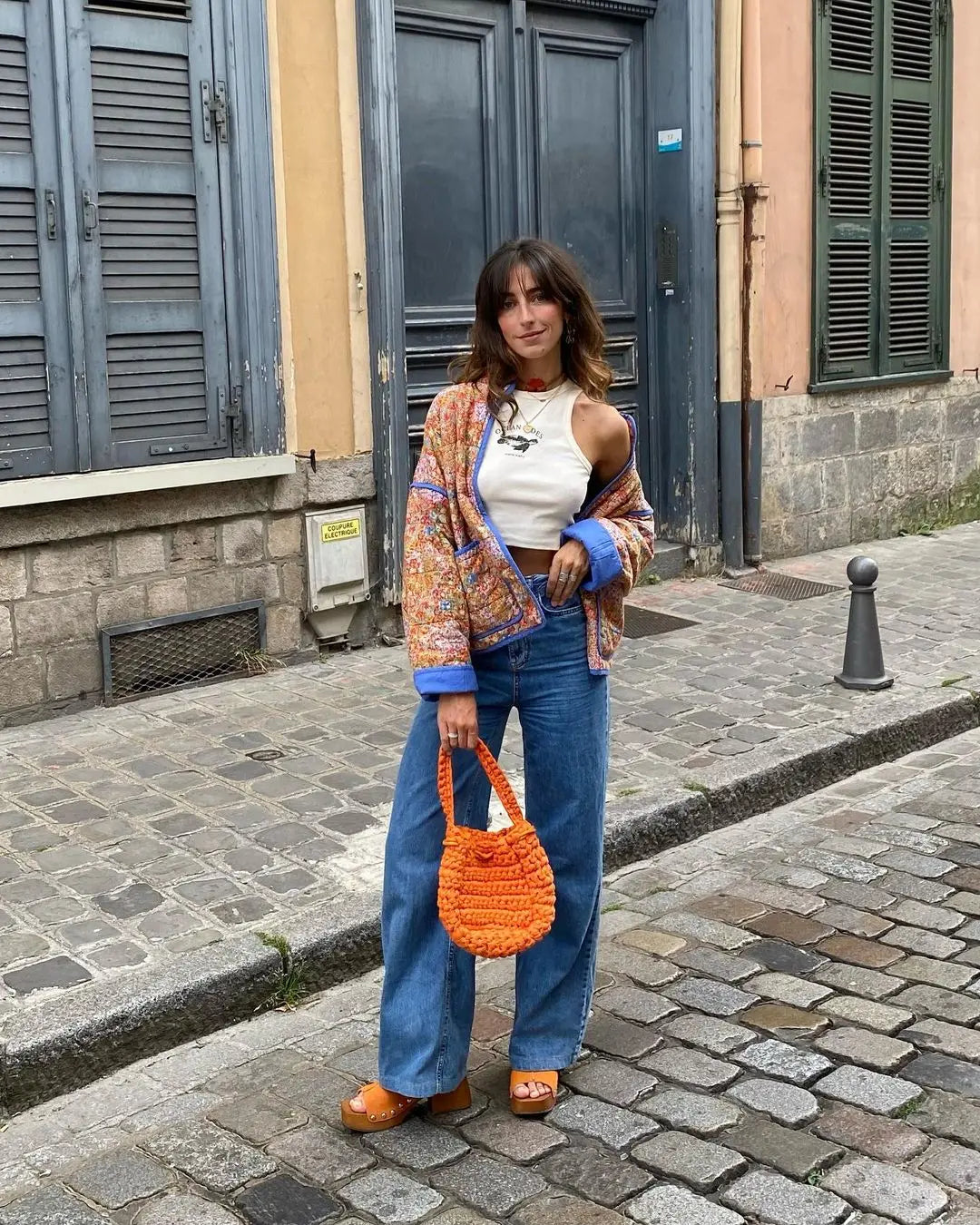 Veste Kimono Rétro Epaisse Bohème