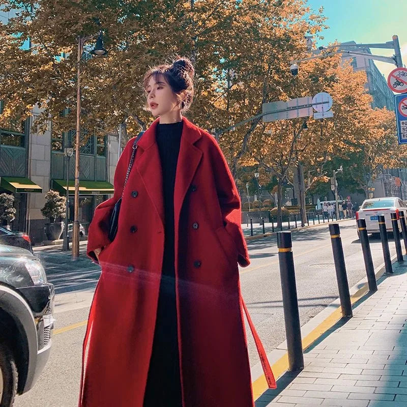 Manteau Rouge Femme Grande Taille Cool