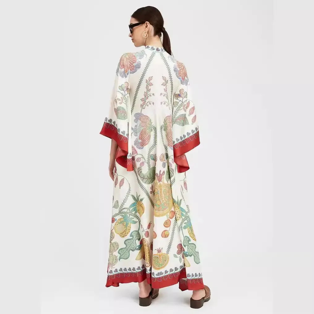 Robe Longue Kimono Chic tendance