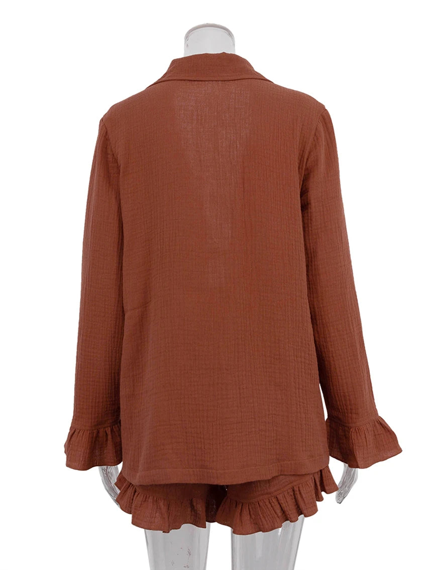 Kimono Pyjama Short Rose tendance
