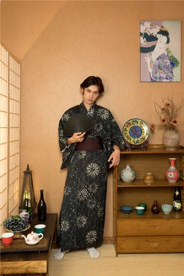 Kimono Long Japonais Soyeux