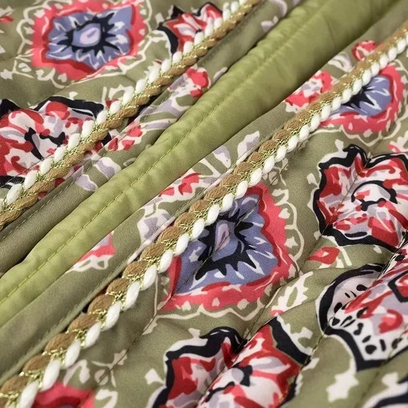 Kimono de Plage Chic à Imprimés bonne