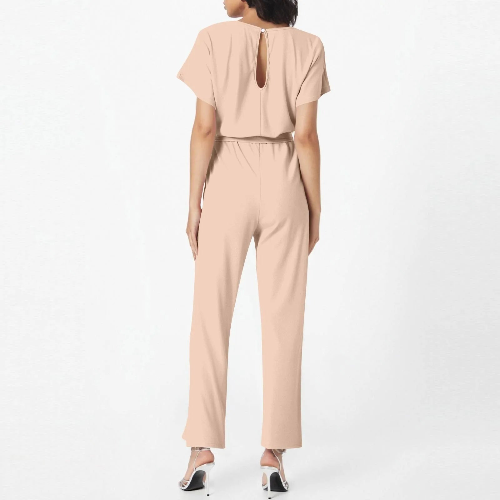 Robe Portefeuille Kimono Beige