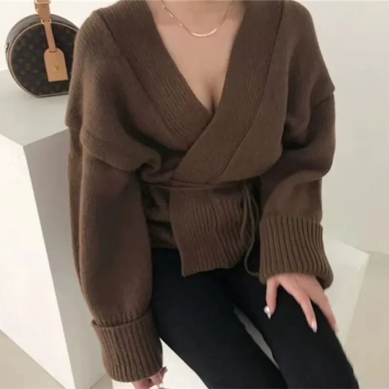 Veste Kimono Femme Tricot Cool