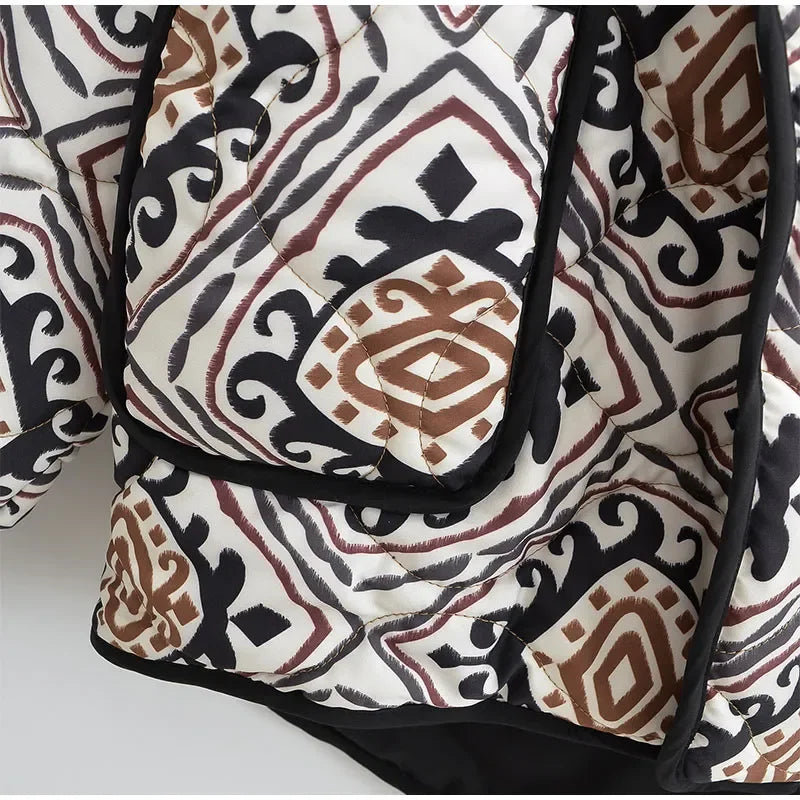 Veste Kimono Matelassée Chic Stylée Moderne