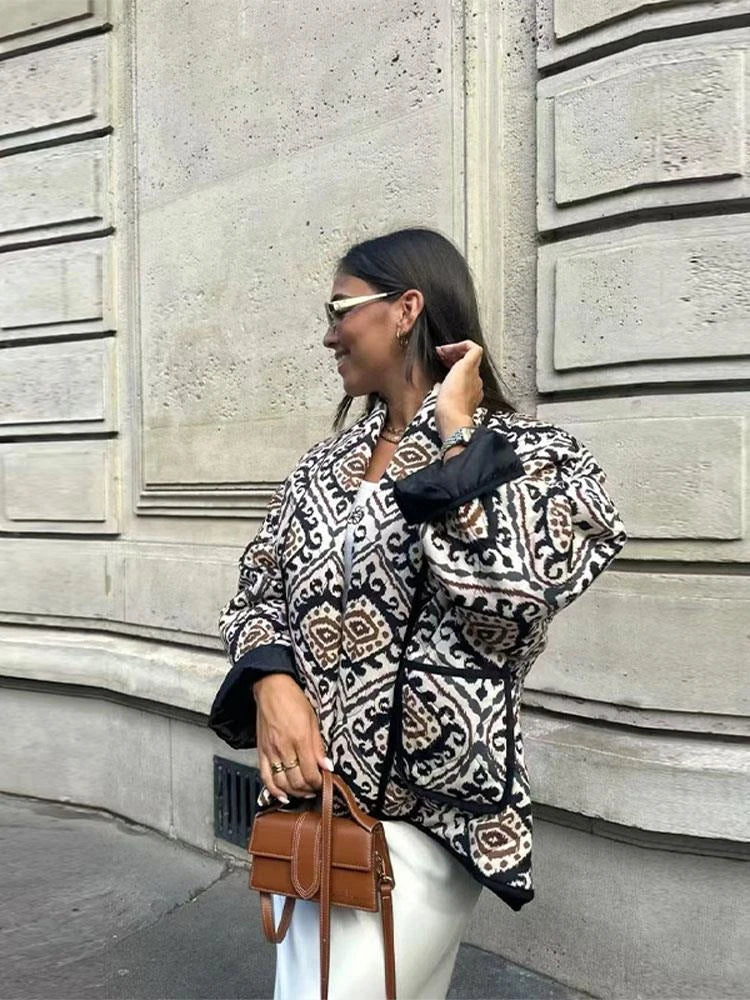 Veste Kimono Matelassée Chic Stylée