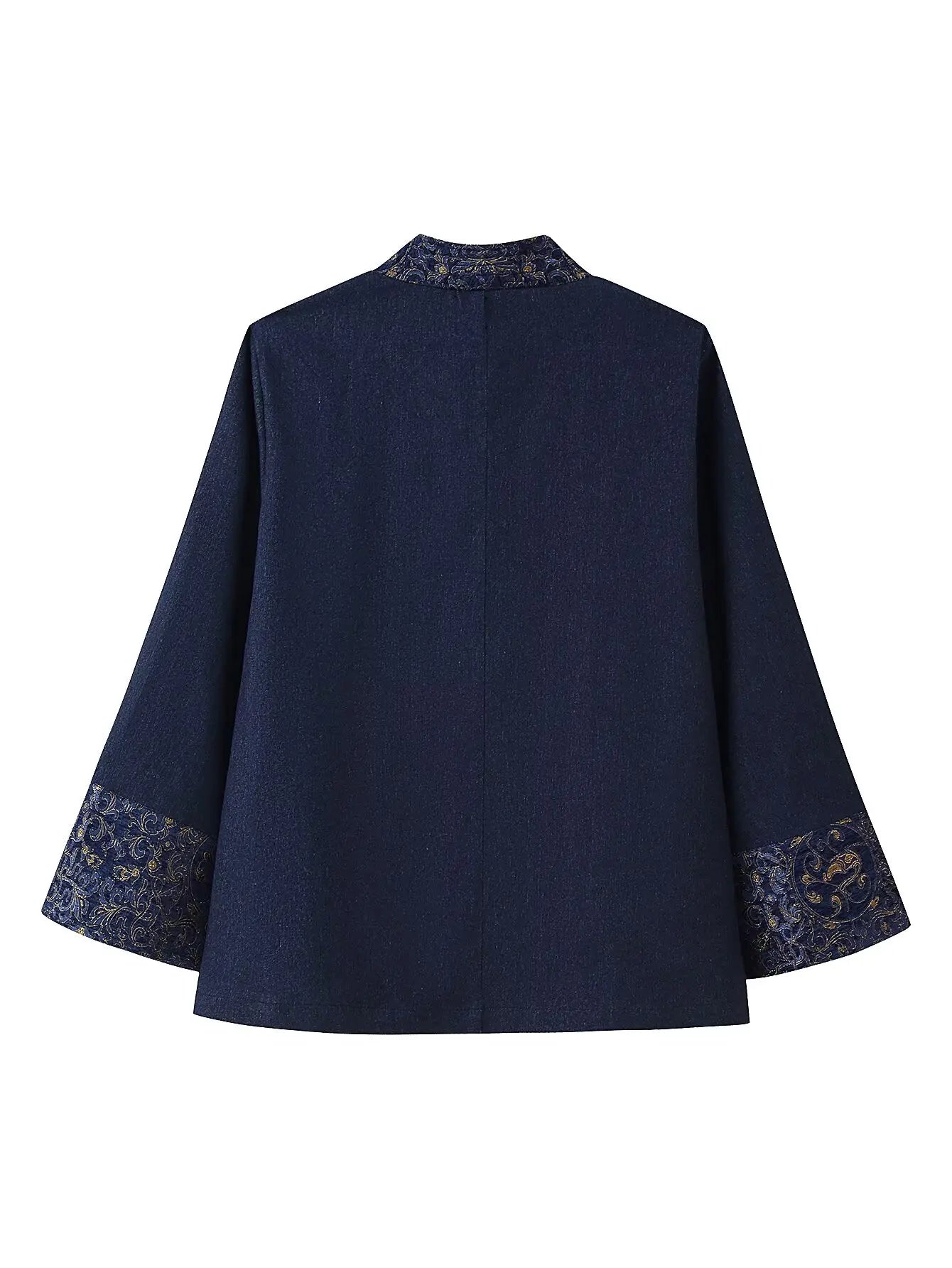 Veste Kimono Chic Bleu fluide