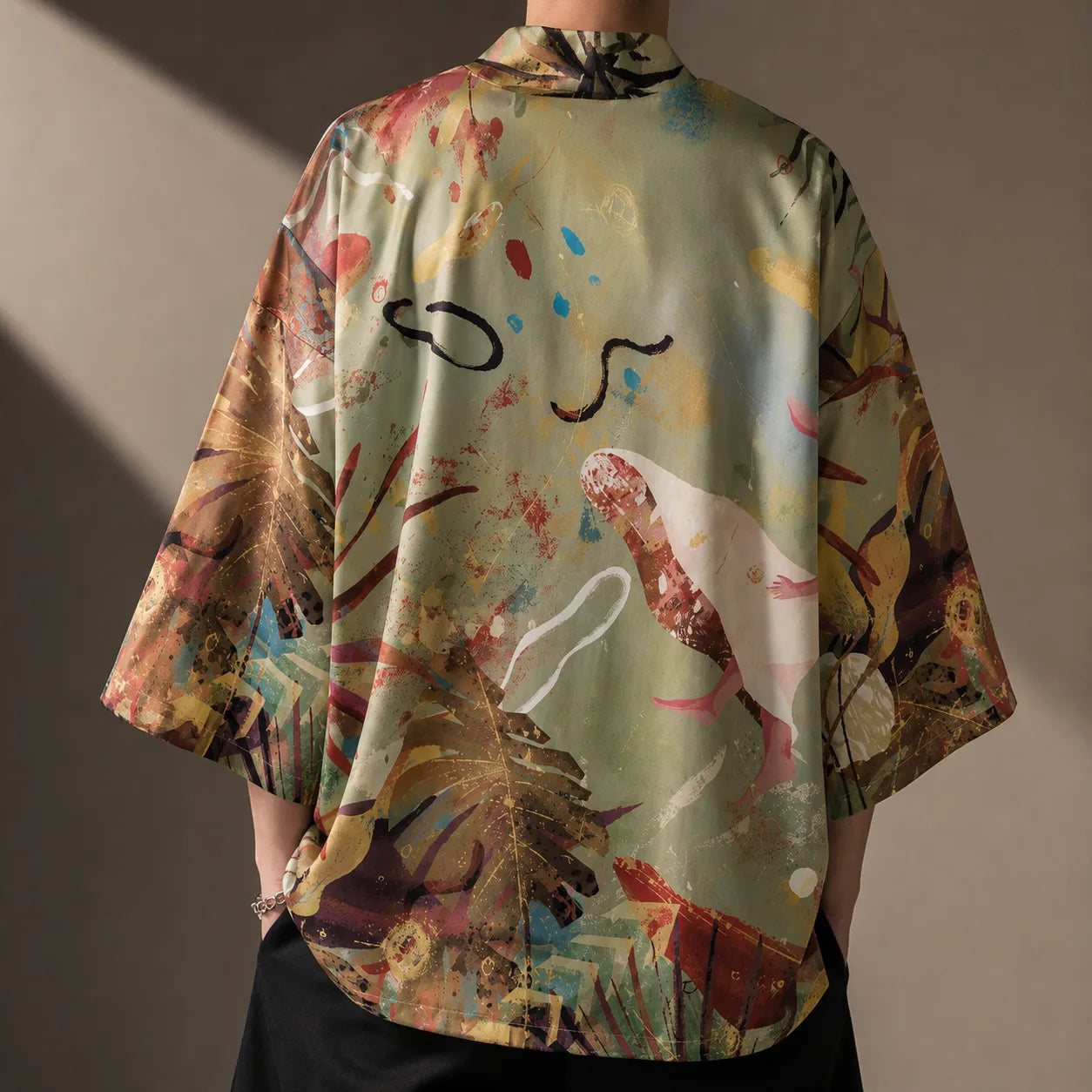 Veste Kimono Jungle