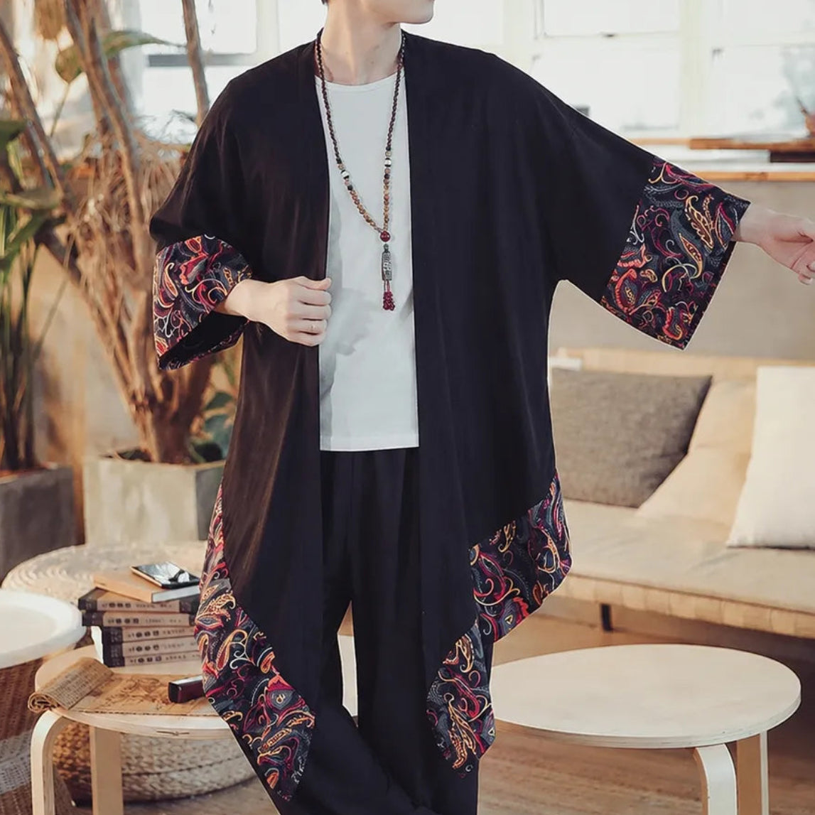 Veste Kimono Longue Stylée