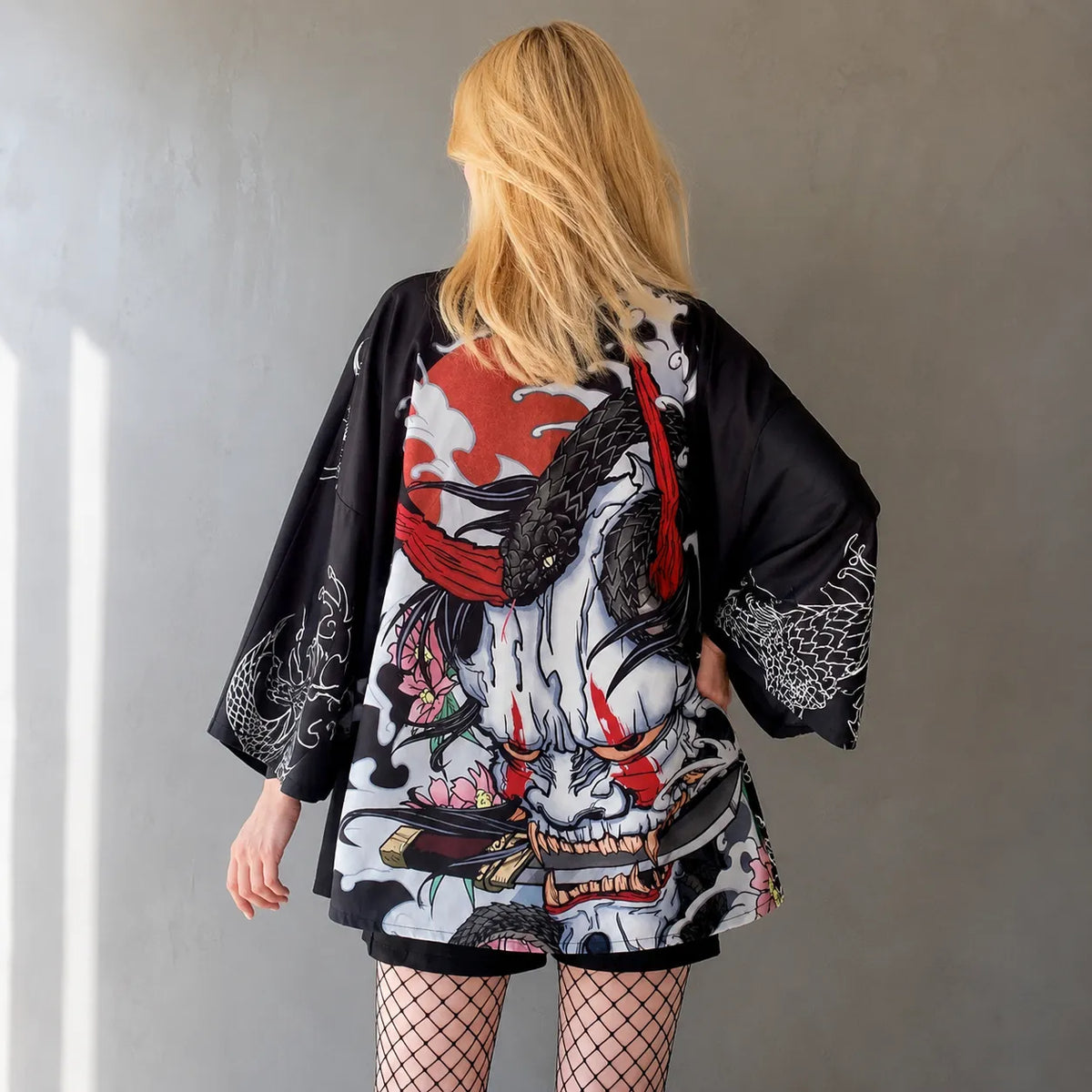 Veste Kimono Oni Serpent