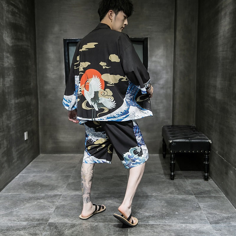 Rough Sea Kimono-Jacken-Set