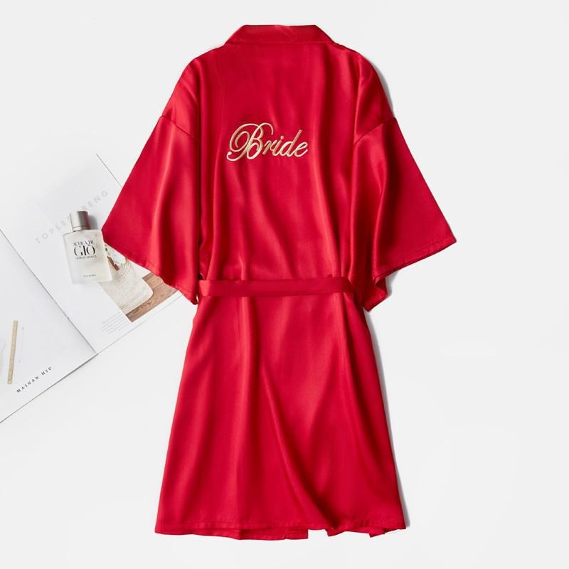 Ensemble Nuisette Kimono Rouge Design