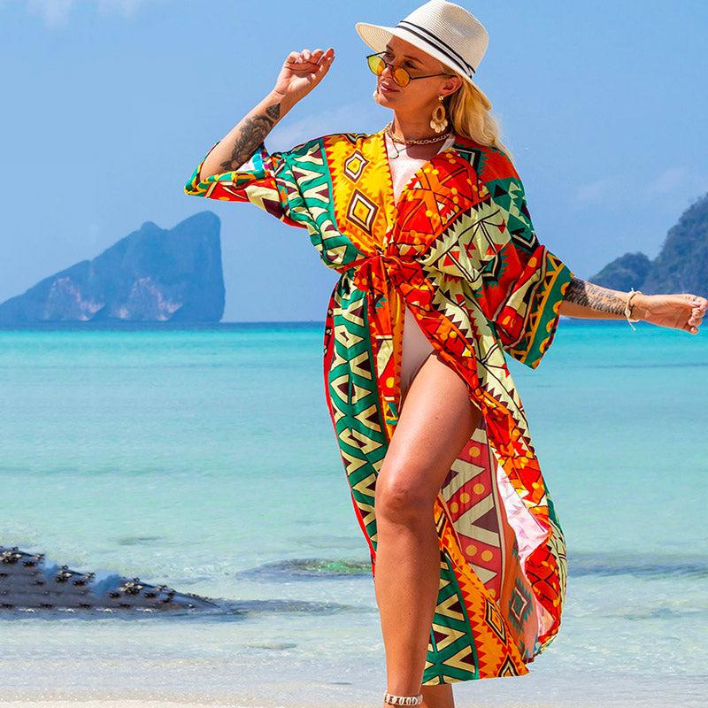 Kimono Coloré Femme