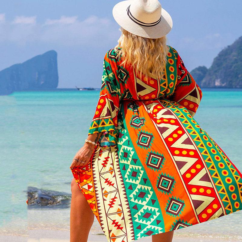 Kimono Coloré Femme