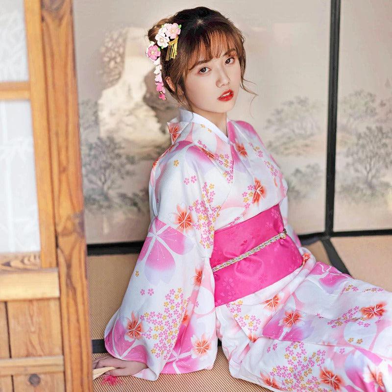 Kimono Femme Japonais Robe Kimono Passion