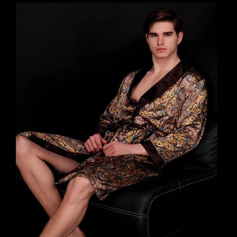 Kimono Homme Satin