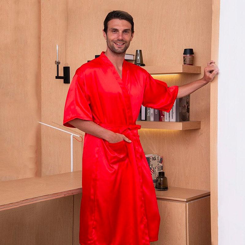 Kimono Orange Homme