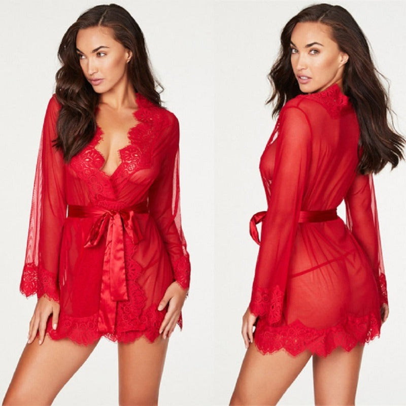 Kimono Robe Court Sexy