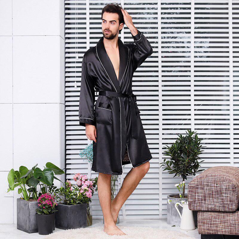 Kimono Satin Homme Luxe