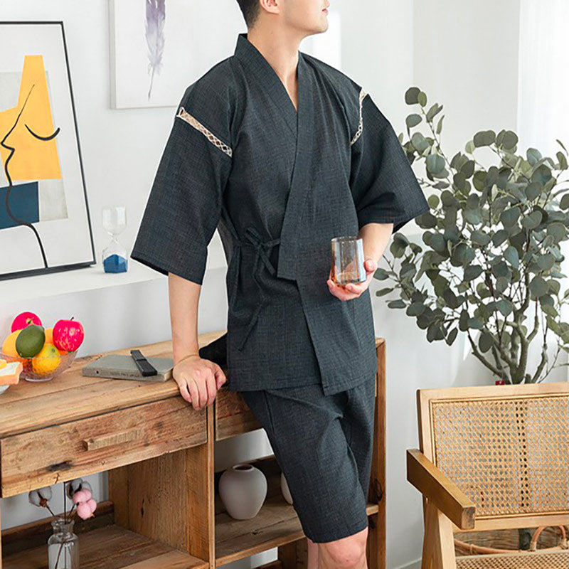 Herren-Kimono im Yukata-Stil