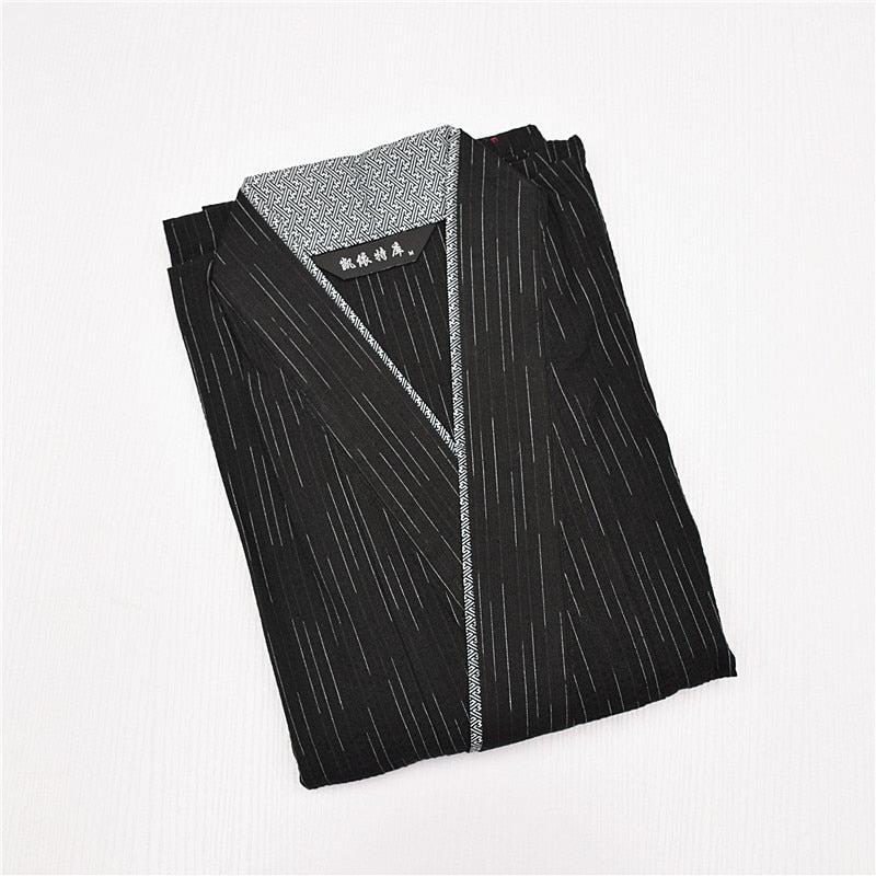 Kimono Traditionnel Japonais Noir