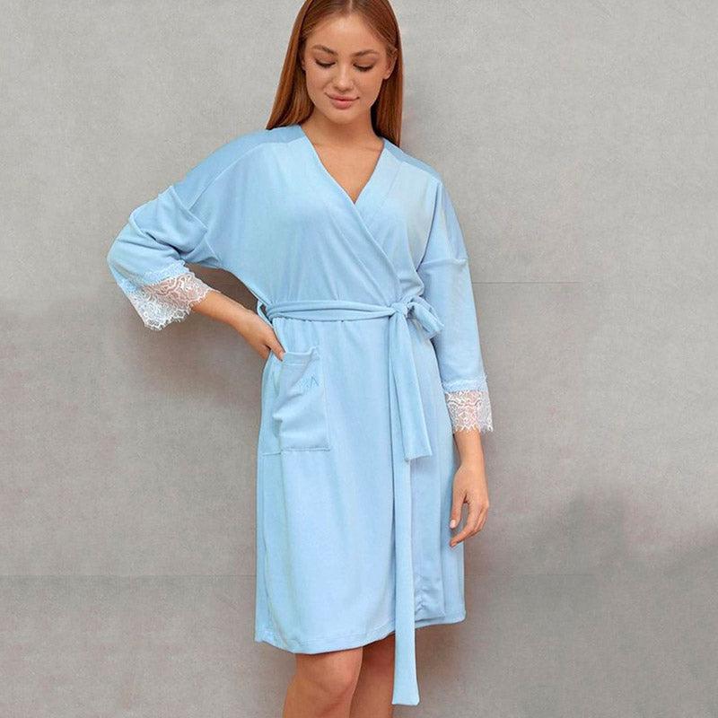 Kimono Velours Long