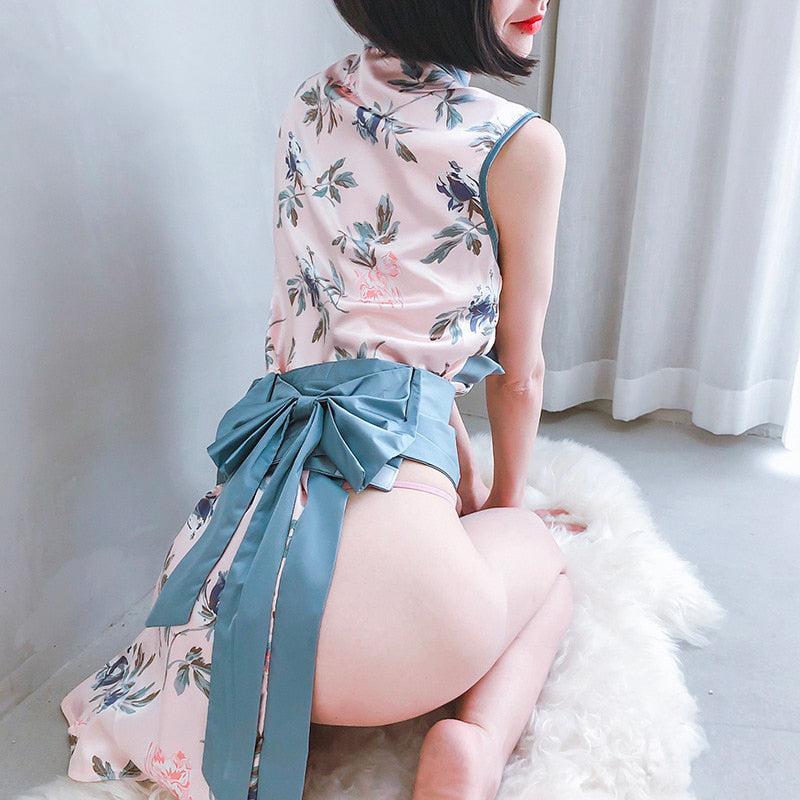 Kimono Pyjama Chinois Sexy