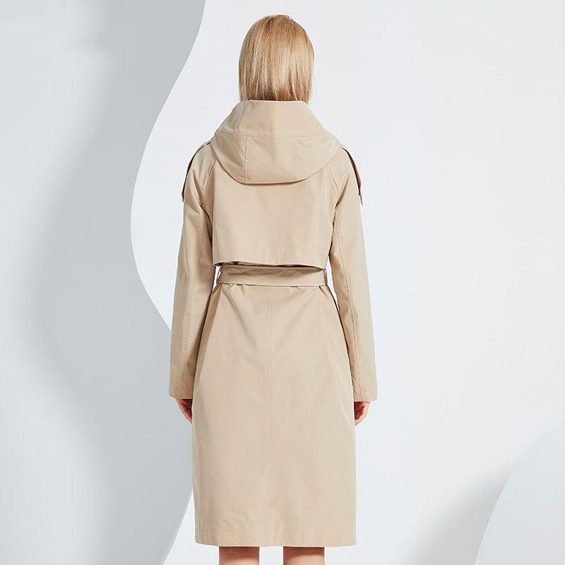 Manteau Chaud Coupe Vent Femme