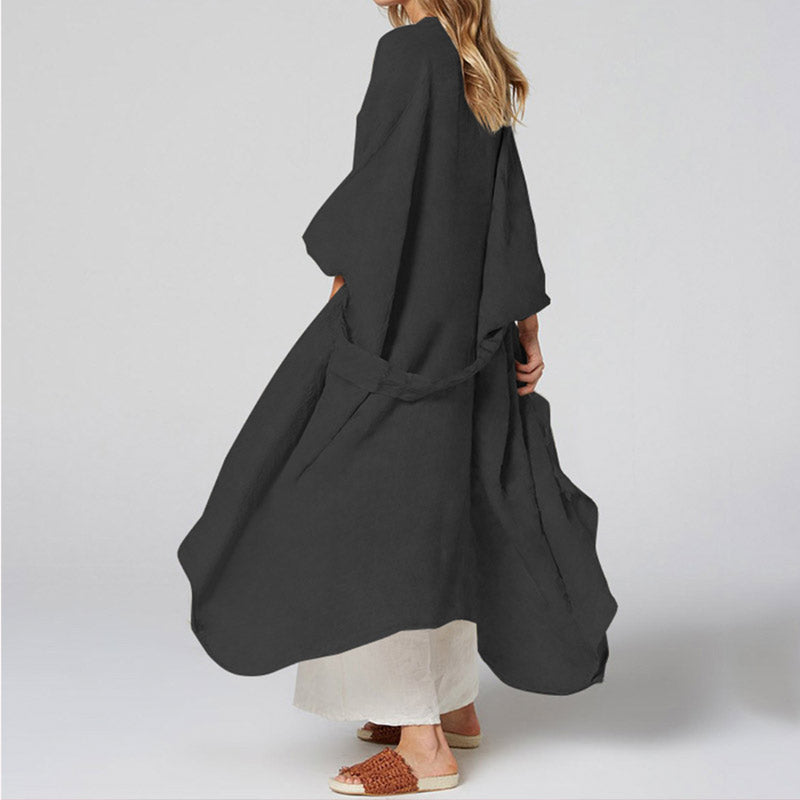 Manteau Été Long Style Kimono