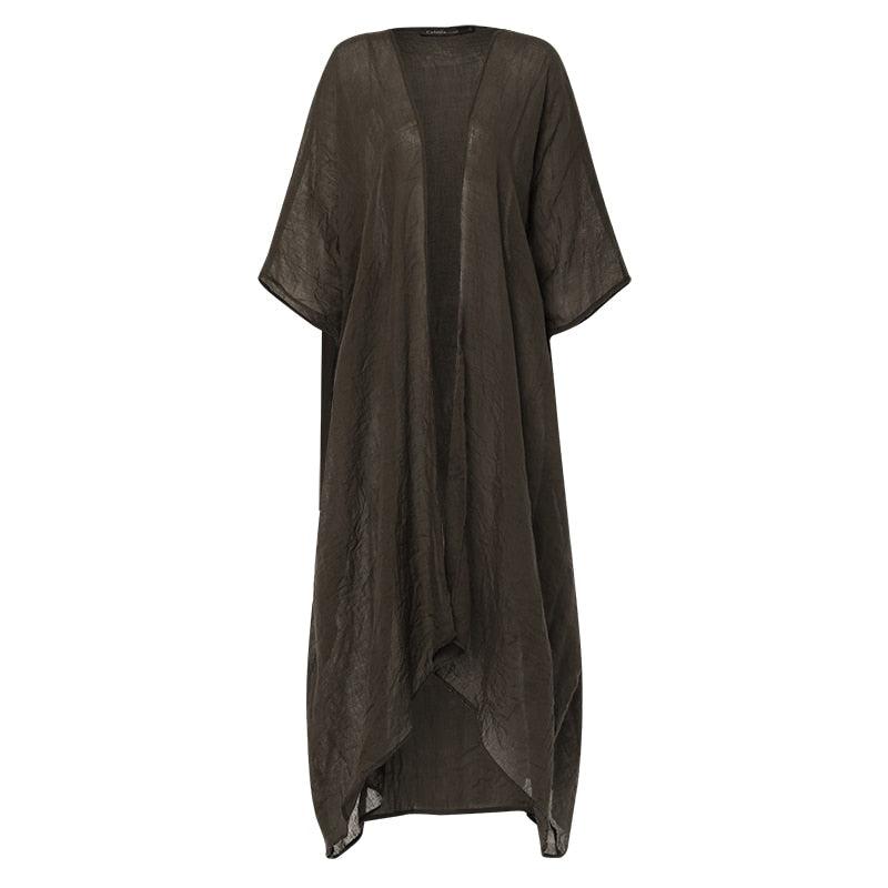 Manteau Été Long Style Kimono