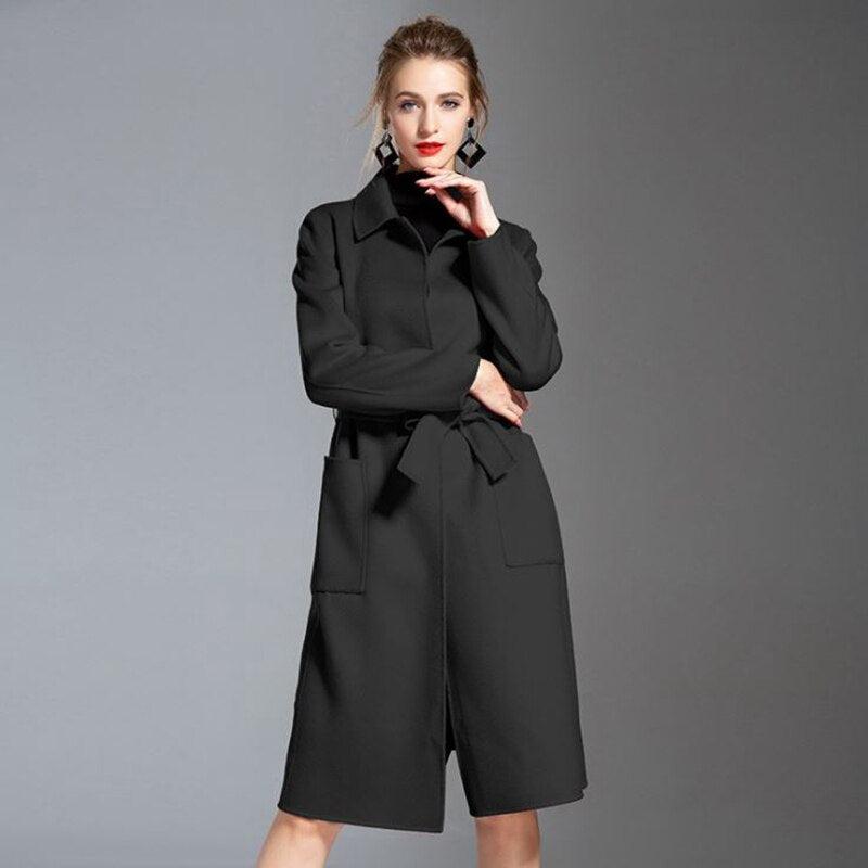 Manteau Femme Laine Cachemire