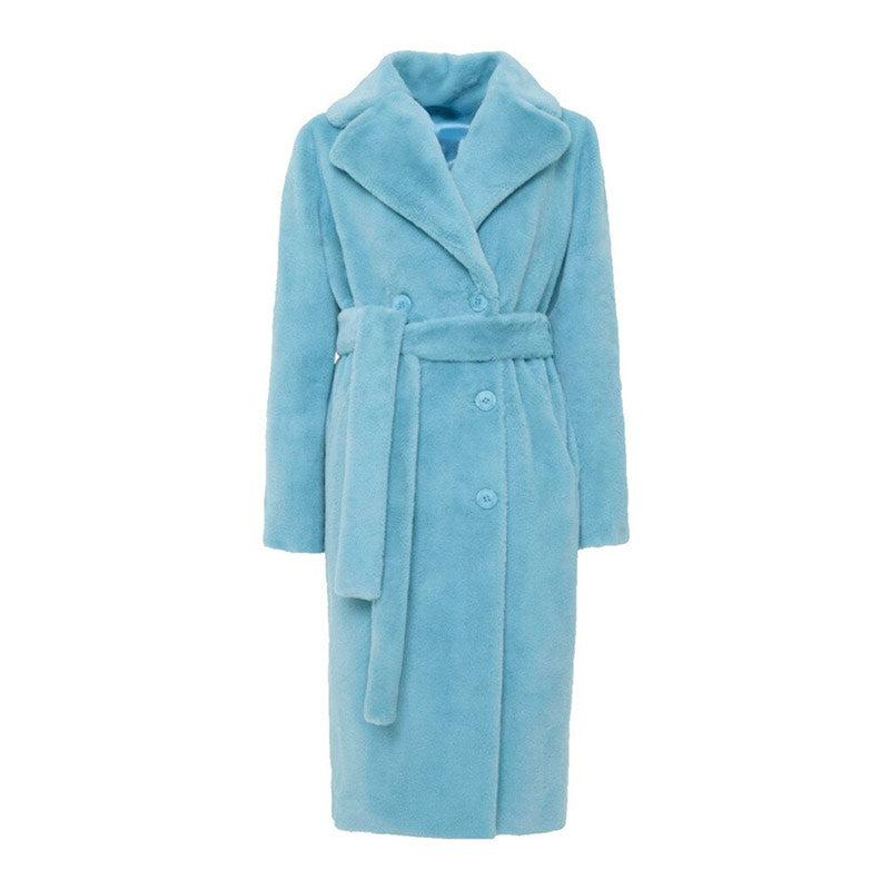 Manteau Femme en Fausse Fourrure