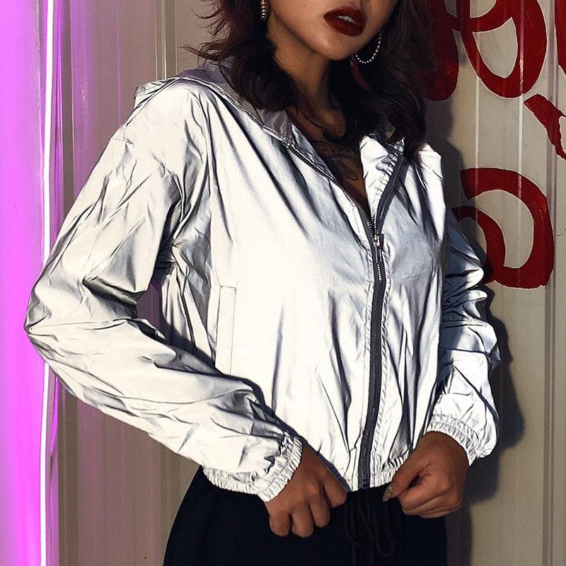 Manteau Fluorescent Femme