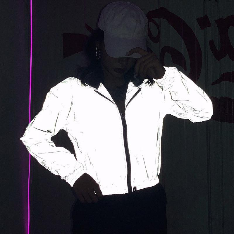 Manteau Fluorescent Femme