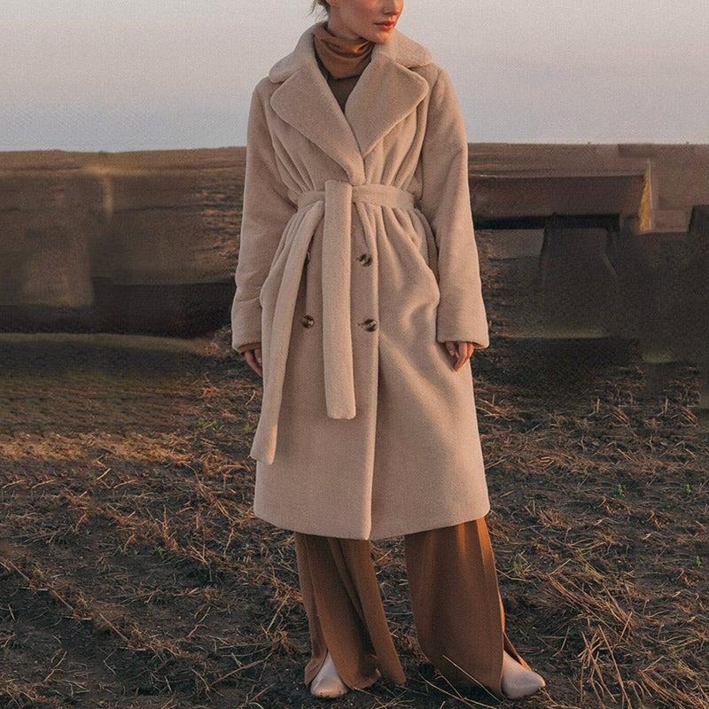 Manteau Fourrure Lapin Femme