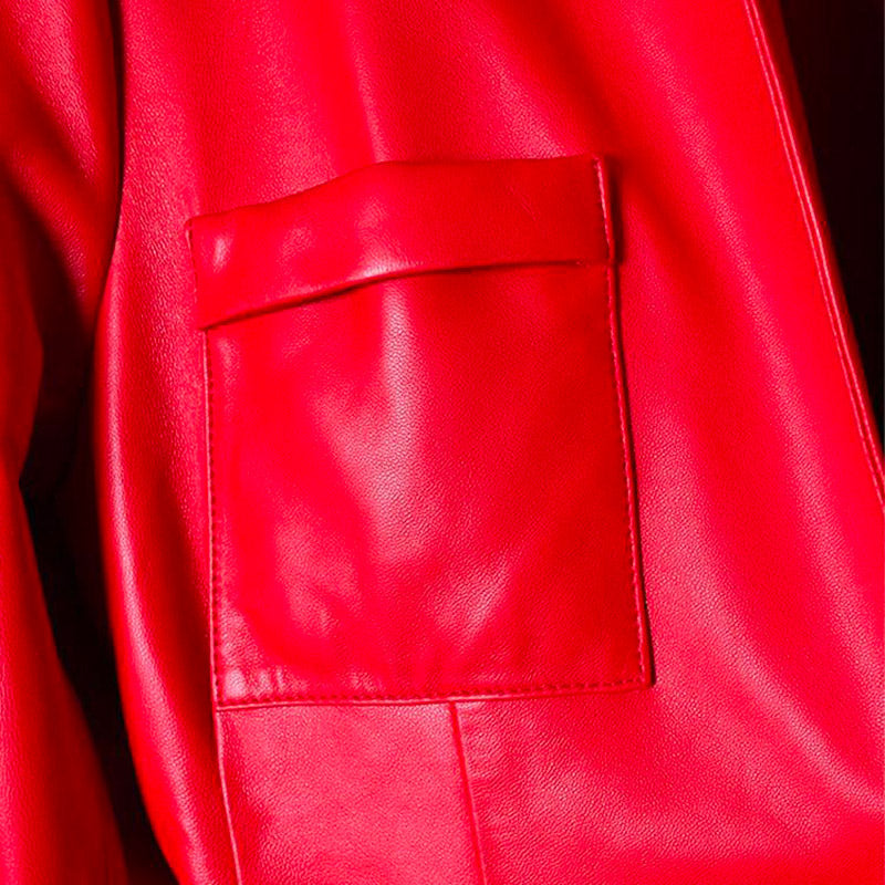 Manteau Hiver Cuir Femme