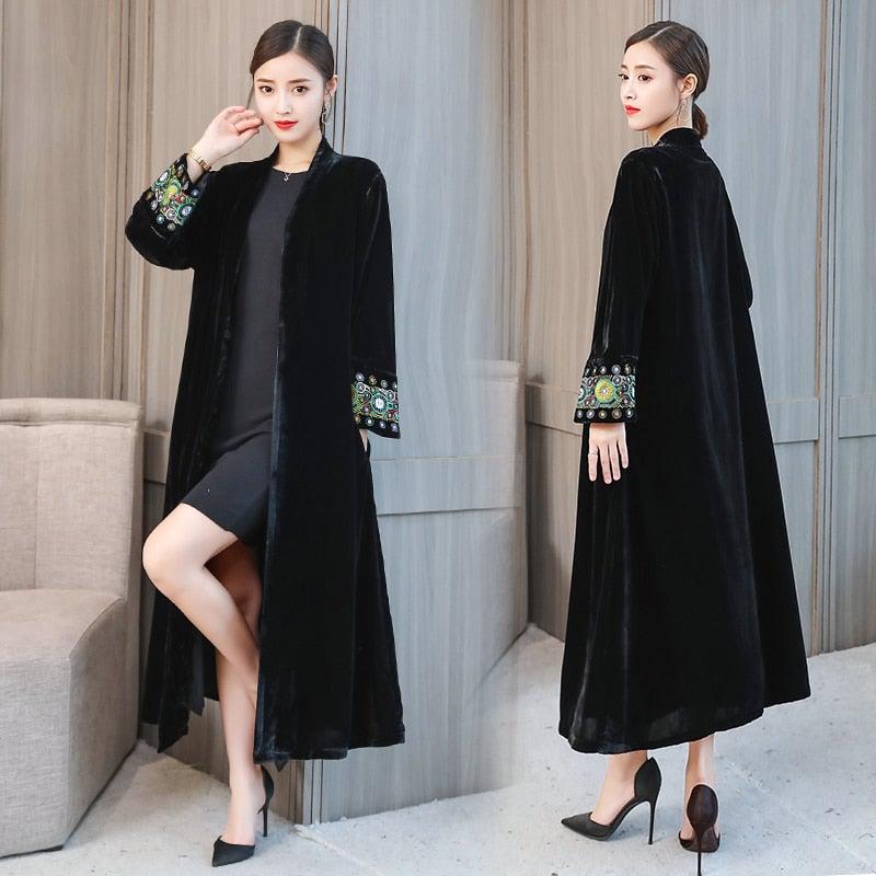 Manteau Kimono Noir