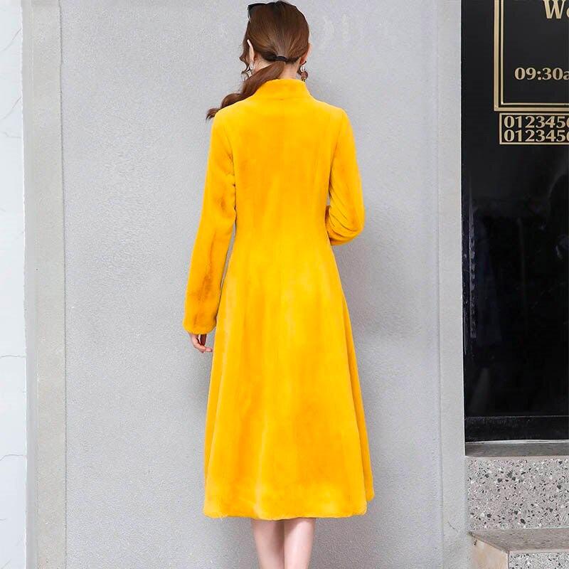Kimono Style Coat with Fur Sleeves