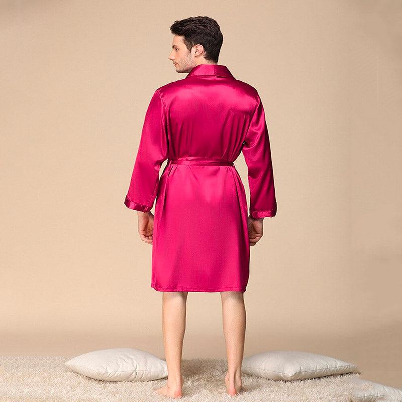 Peignoir Homme Rose
