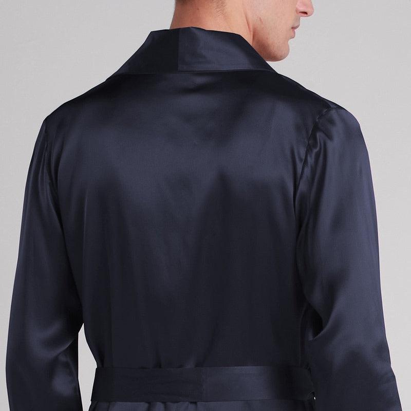 Peignoir Homme Satin Soie
