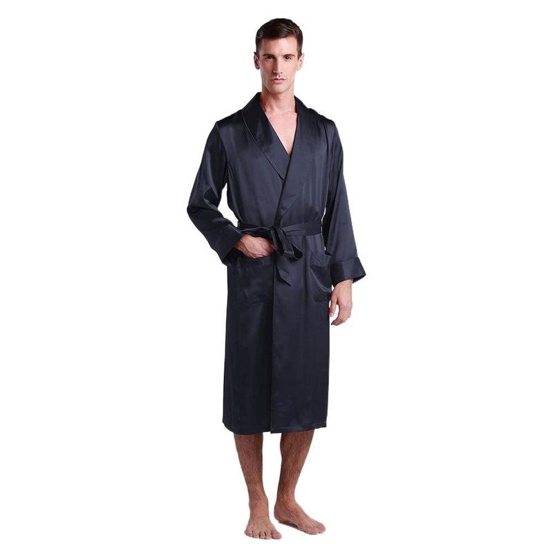 Peignoir Homme Satin Soie