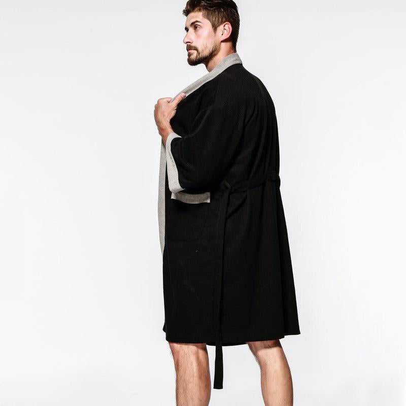 Peignoir Kimono Homme Léger Coton