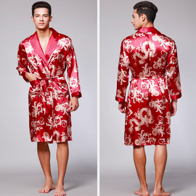 Peignoir Kimono Japonais Homme