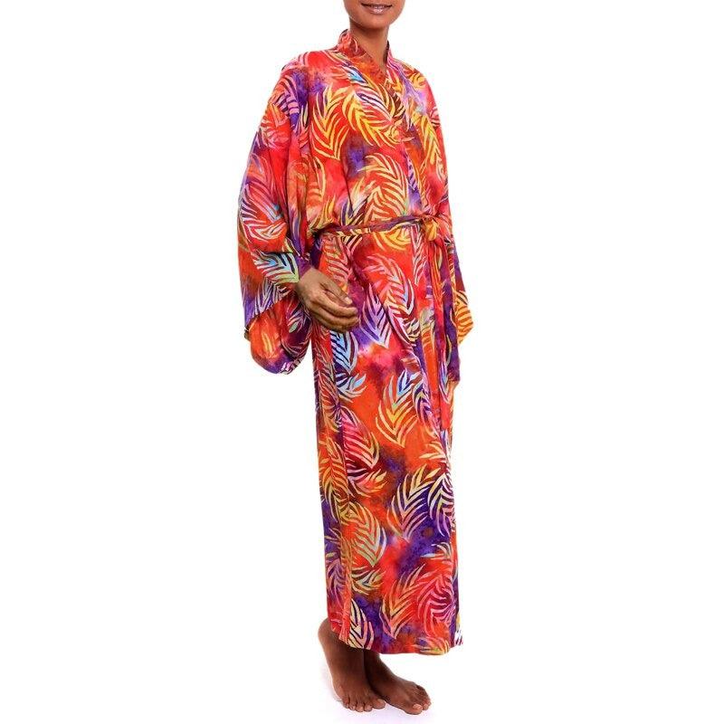 Peignoir D'Été Femme Coloré