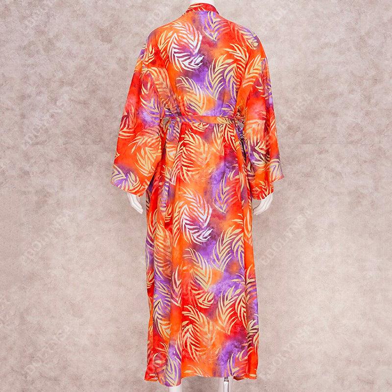 Peignoir D'Été Femme Multicolore