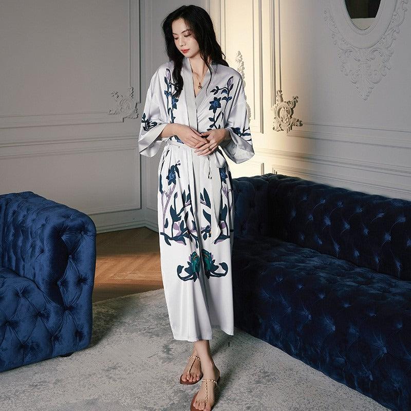 Peignoir Femme Long et Chaud Stylé