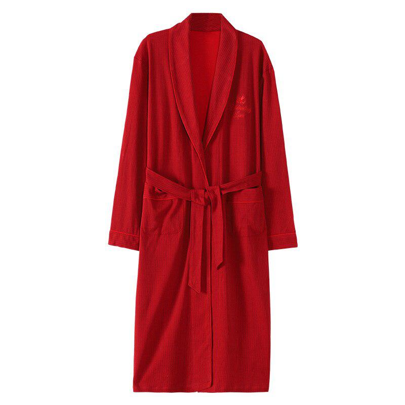 Robe de Chambre Homme Rouge