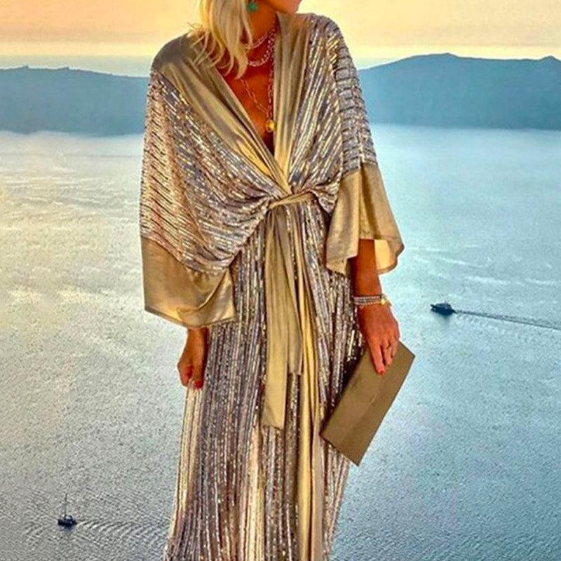 Robe de Plage Jaune
