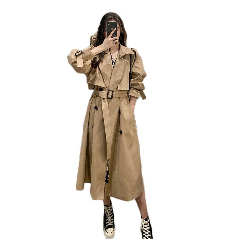 Trench Femme Long Beige
