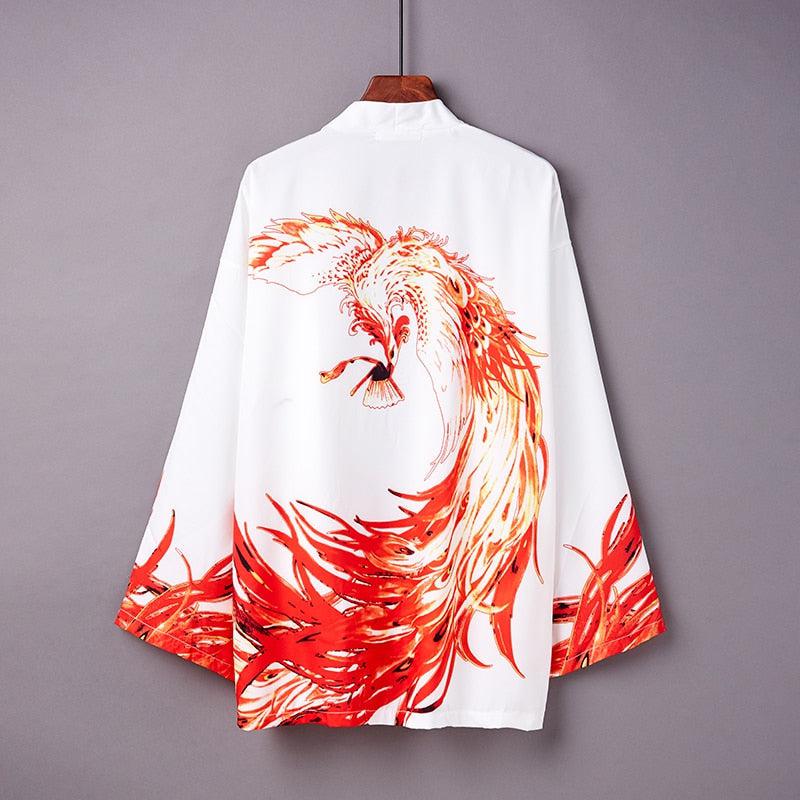 Veste Kimono Courte Phoenix